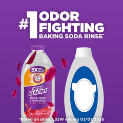 Arm & Hammer Odor Blasters Fresh Escape label highlighting fragrance technology