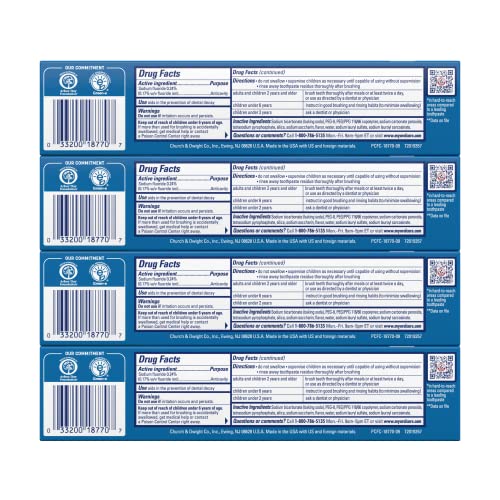 Arm & Hammer Peroxicare 4-pack front view highlighting value