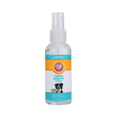 Arm & Hammer Pets dog oral spray bottle ready for brushless care.