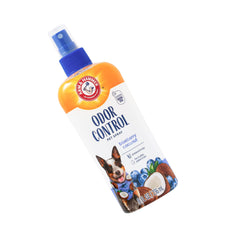 Close-up of kiwi and rosemary ingredients in Arm & Hammer spray for odor neutralization.