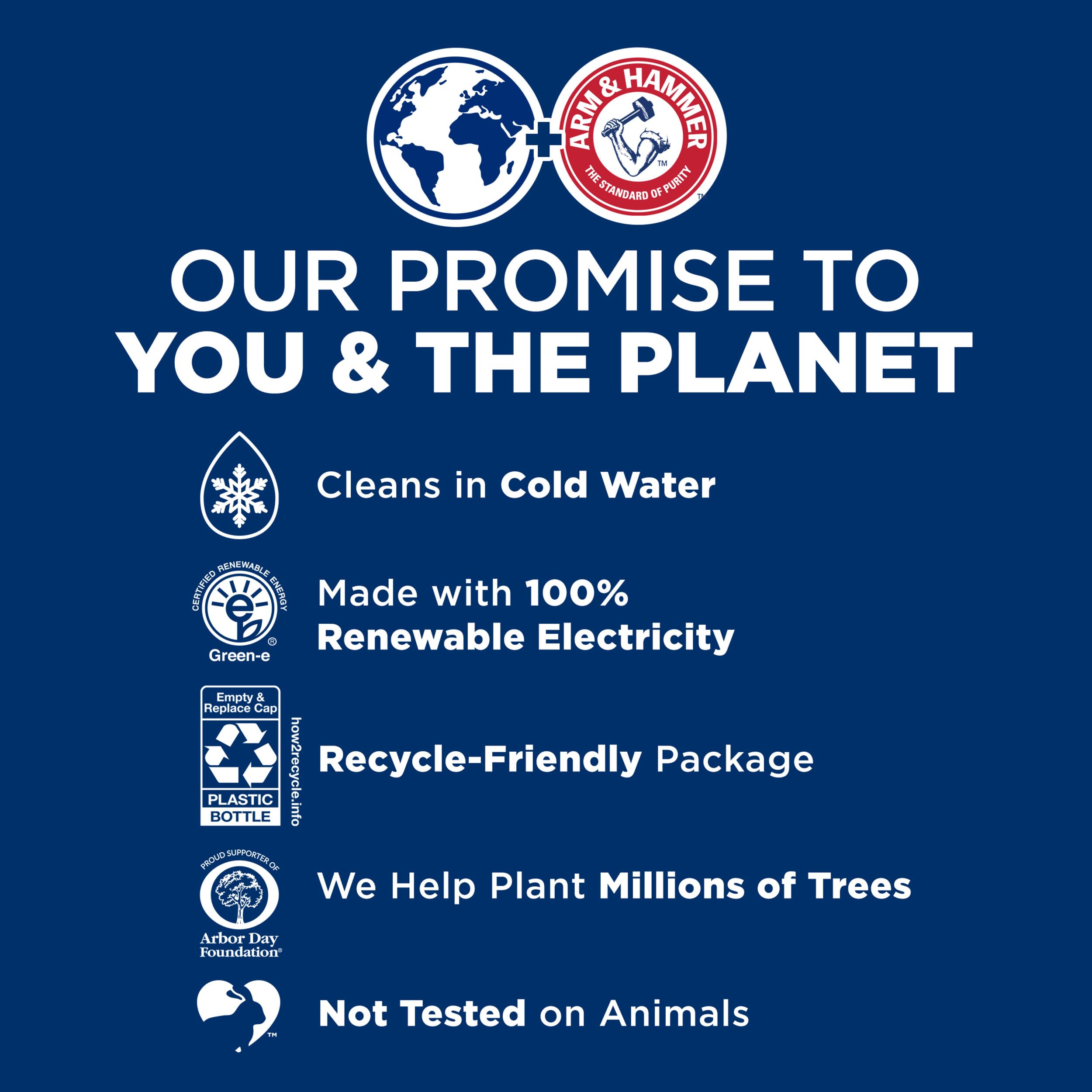 Closeup of Orchard Bloom on ARM & HAMMER packaging