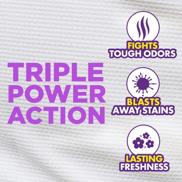 Pour cap showing easy dosing for concentrated detergent.