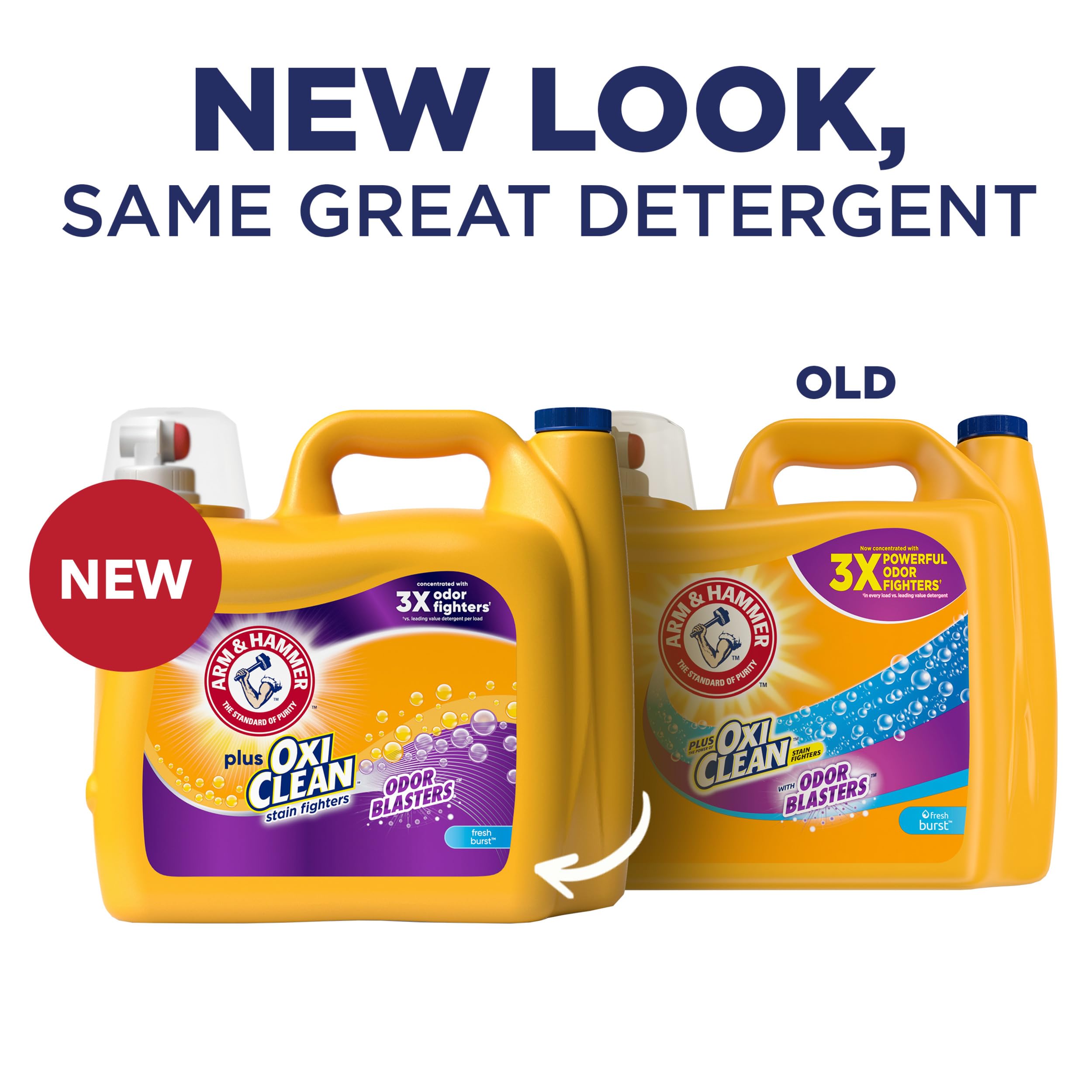Stain fighters image targeting grass, grease, and food stains.