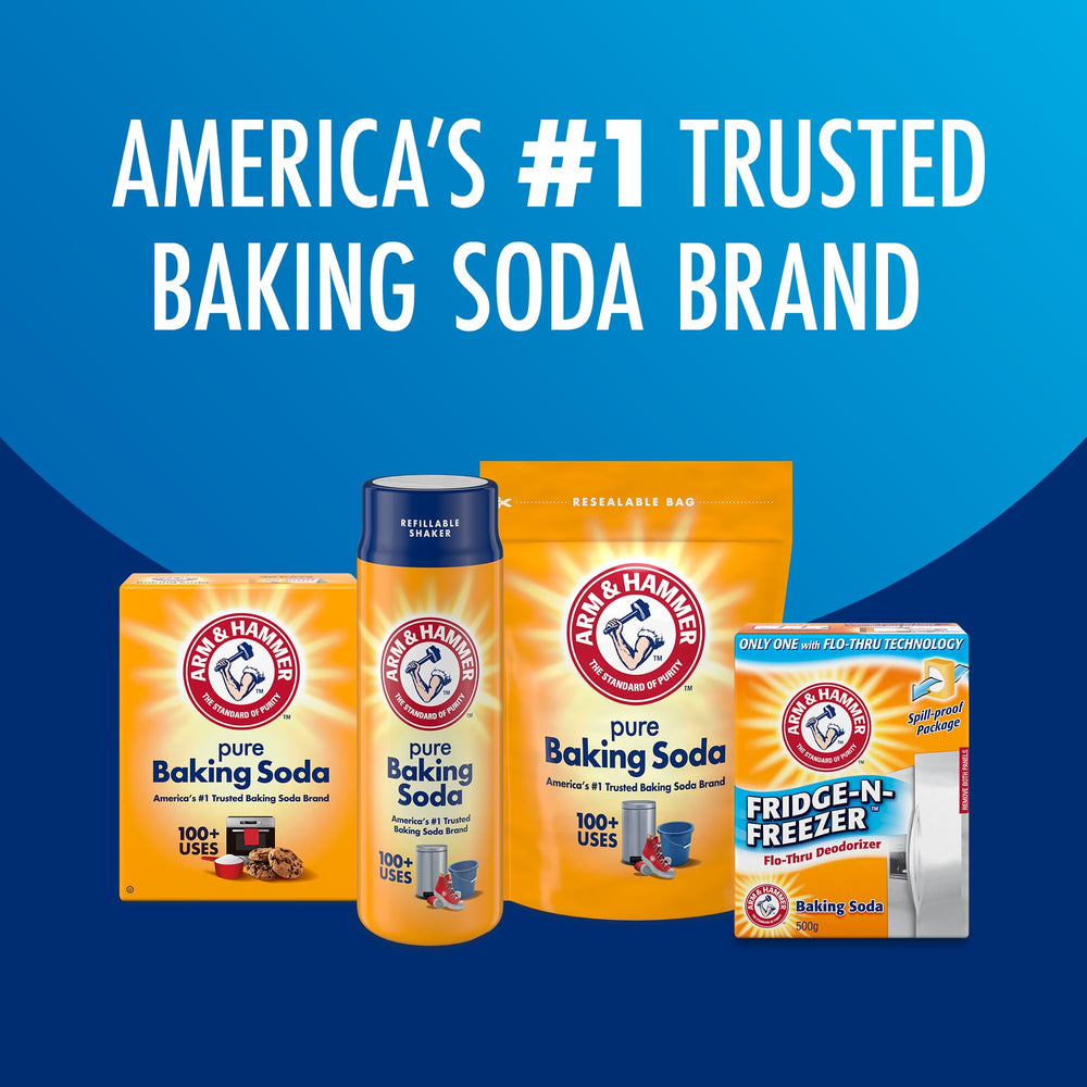 Arm & Hammer Pure Baking Soda Shaker 12oz gentle bathroom scrub