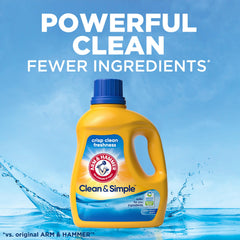 ARM & HAMMER Safer Choice logo signals safer cleaning for people and pets.
