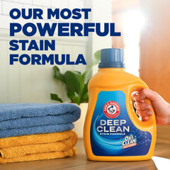 Arm & Hammer clothes come out sparkling clean with a fresh scent.