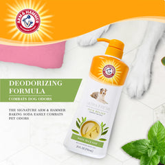 Arm & Hammer Oatmeal and Aloe formula to soothe skin during baths