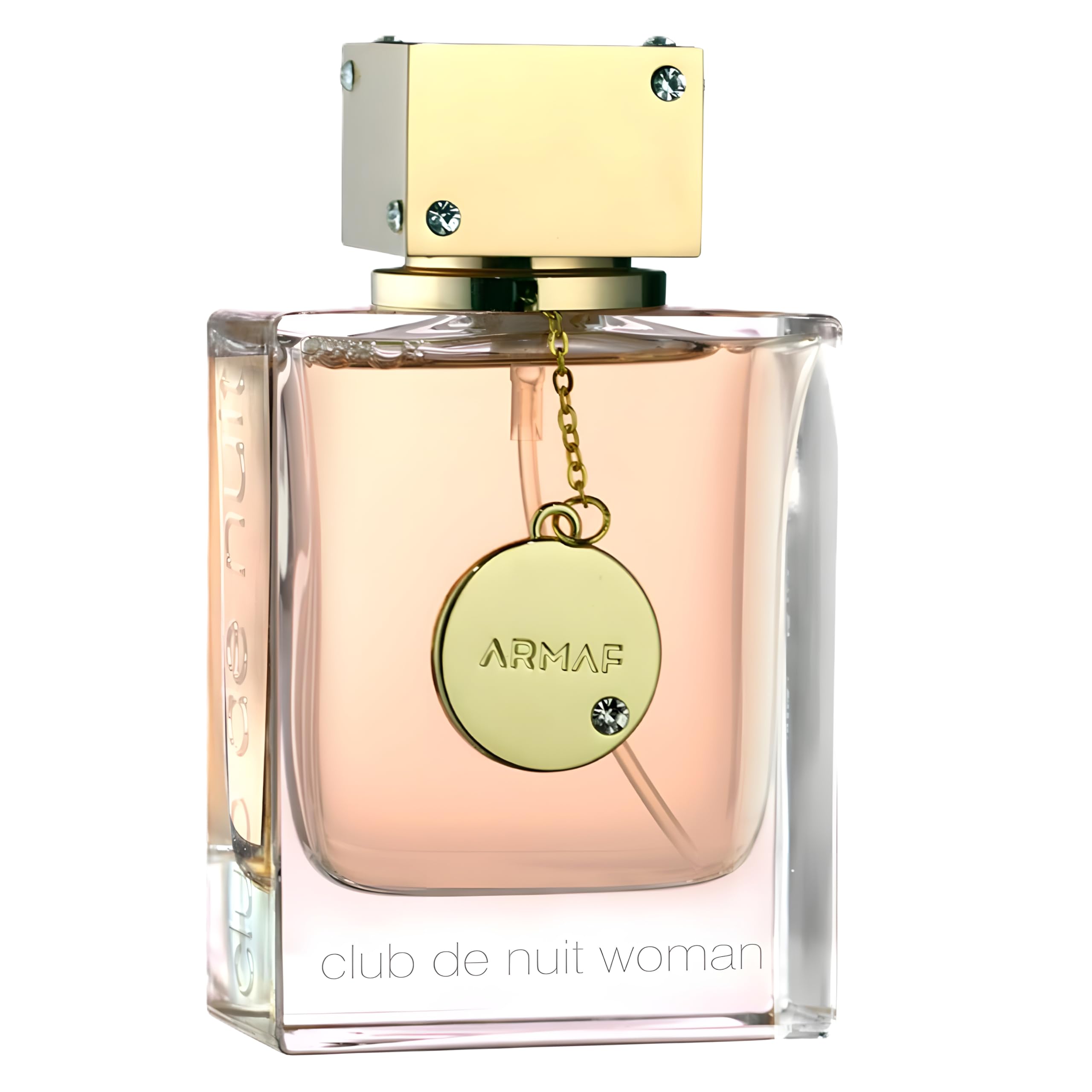 Armaf Club De Nuit for Women EDP bottle front view showcases a floral fruity profile for daily wear.