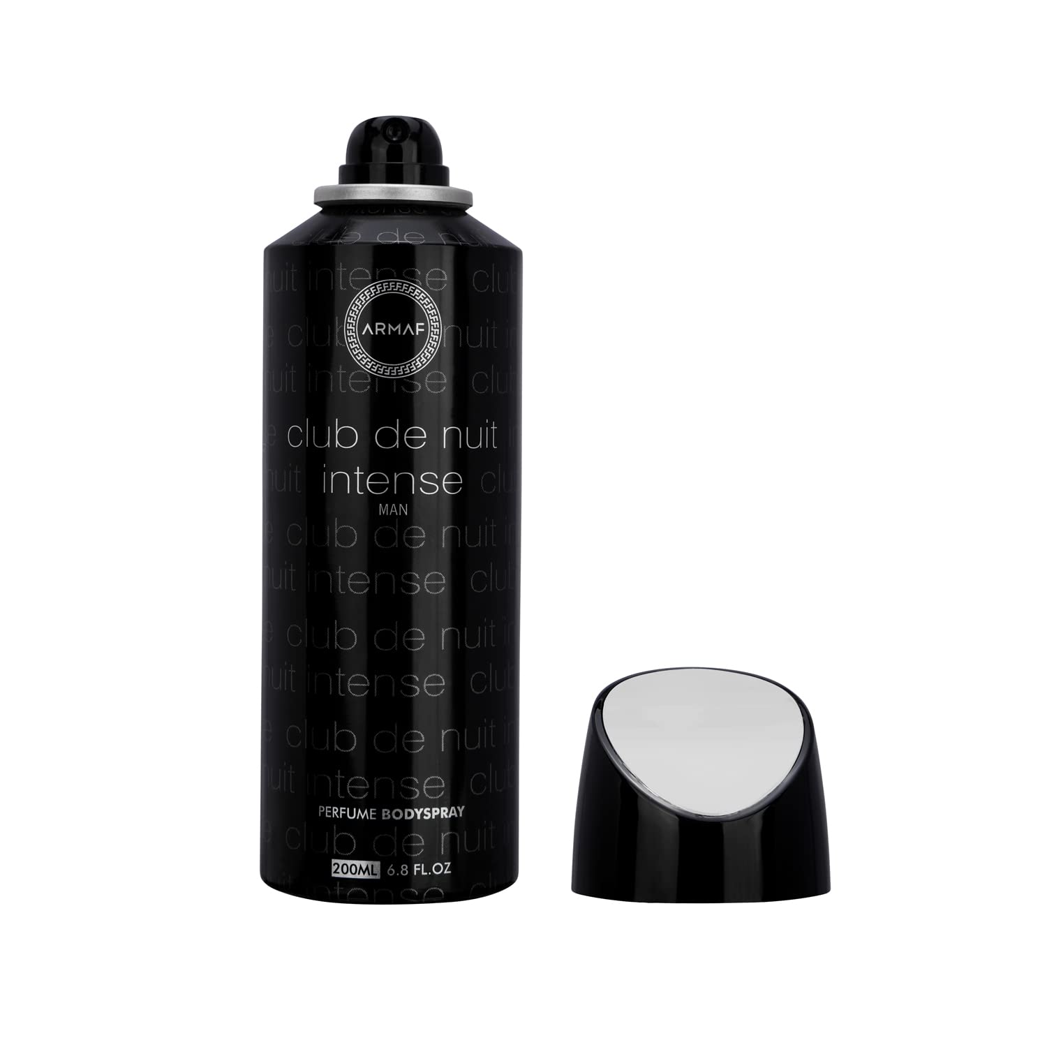 Armaf Club De Nuit Intense bottle cap provides secure closure, ideal for travel.