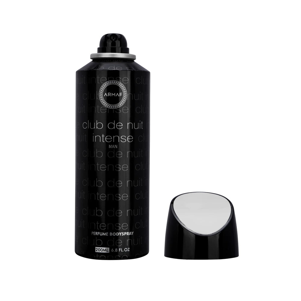 Armaf Club De Nuit Intense bottle cap provides secure closure, ideal for travel.