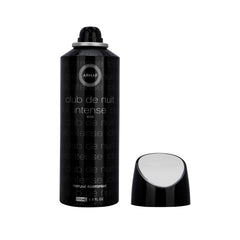 Armaf Club De Nuit Intense bottle cap provides secure closure, ideal for travel.