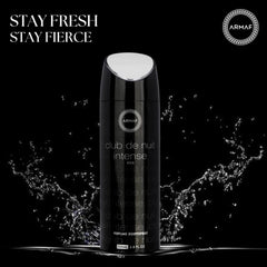 Armaf Club De Nuit Intense notes map highlights its woody and spicy profile.
