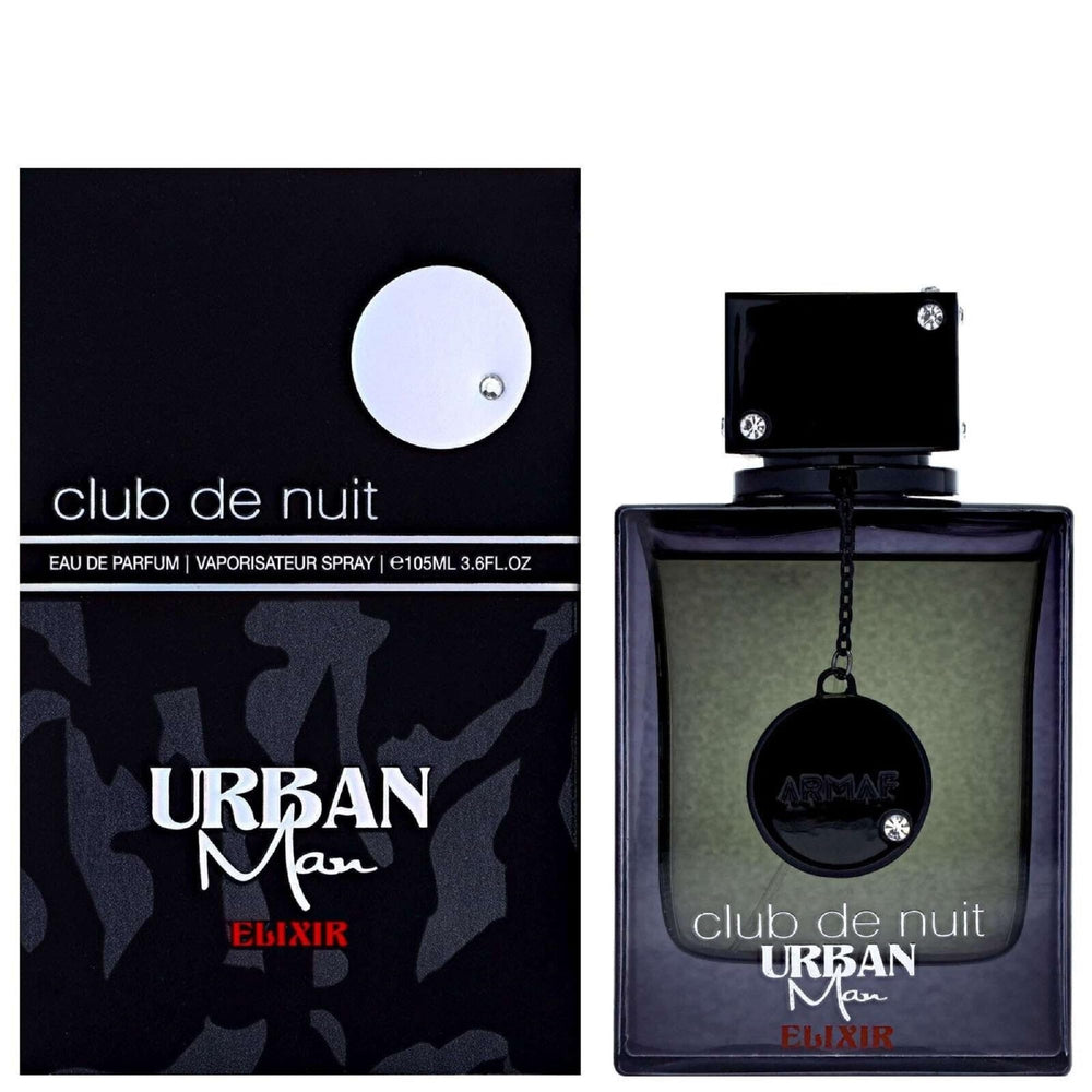 Armaf Club De Nuit Urban Elixir spray action showing easy application
