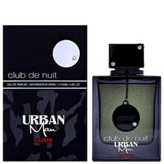 Armaf Club De Nuit Urban Elixir spray action showing easy application