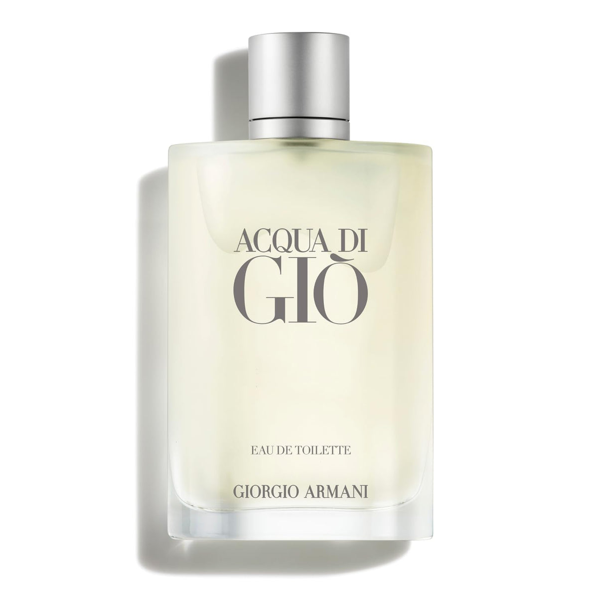 Armani Beauty Acqua di Gio outer bottle shows sea-inspired freshness for daily wear.