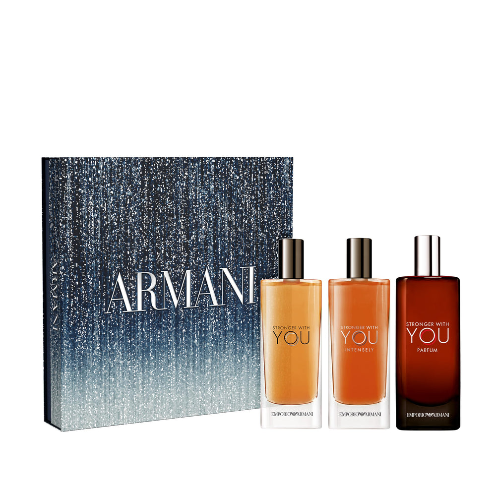 Armani Beauty Stronger With You EDP 0.5 oz bottle ready for everyday wear.