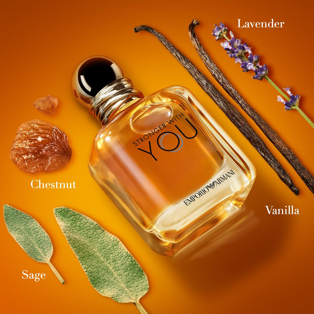 Armani Stronger With You Intensely 0.5 oz bottle for evening wear.