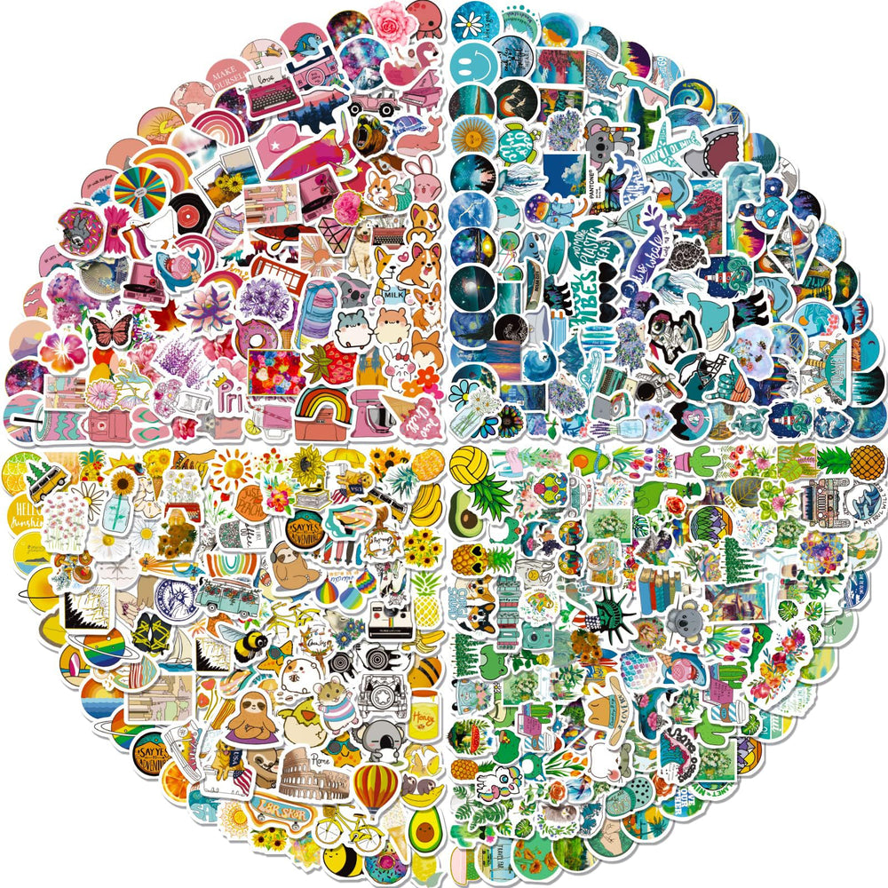Arme Stickers Pack 400 PCS on water bottle, waterproof and long-lasting.