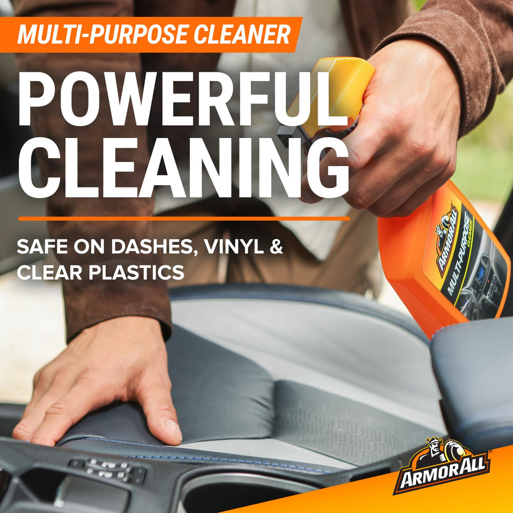 Armor All Glass Cleaner bottle delivering crystal-clear windows