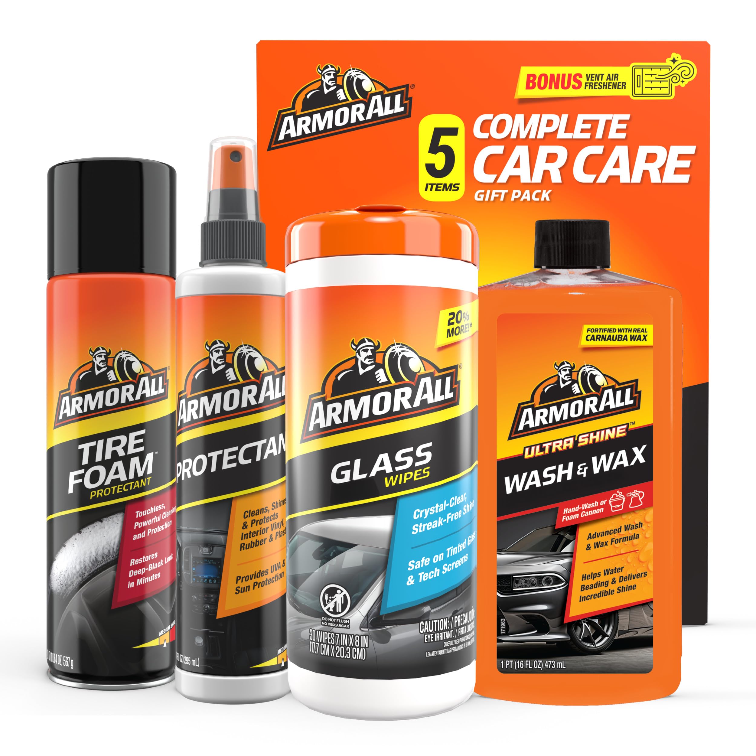 Armor All Original Protectant bottle offers UV protection and aging resistance.
