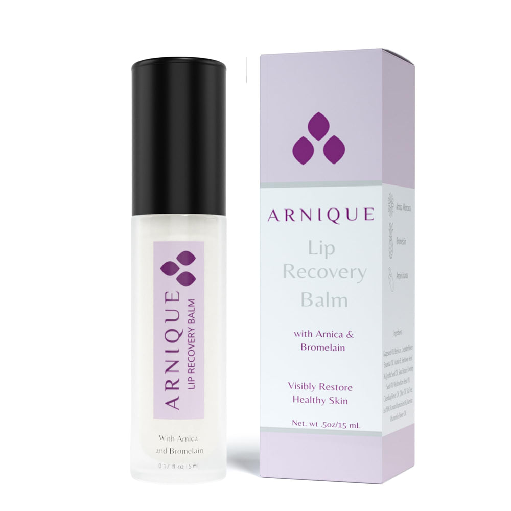 Arnique packaging and branding image conveys premium, gentle lip care for daily use.