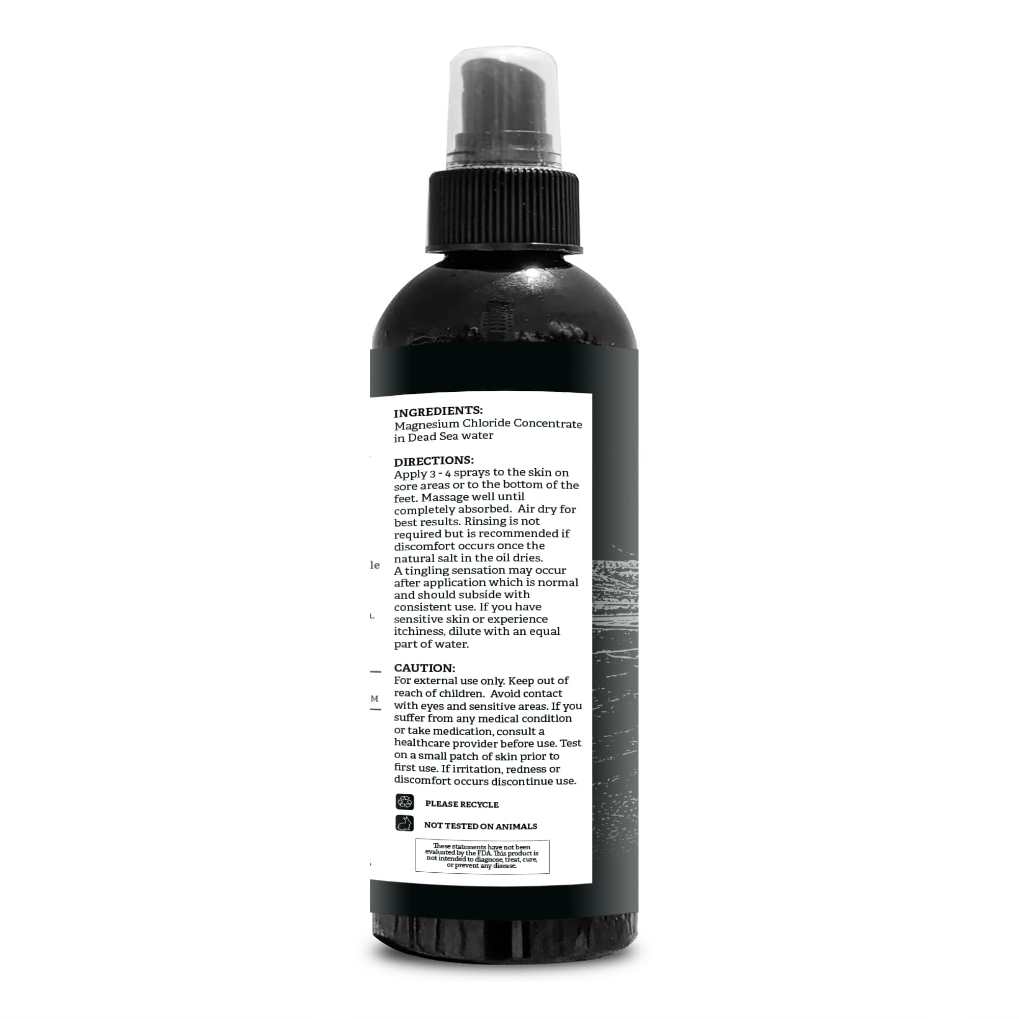 Aromasong Magnesium Spray on a clean surface, ready for daily use.