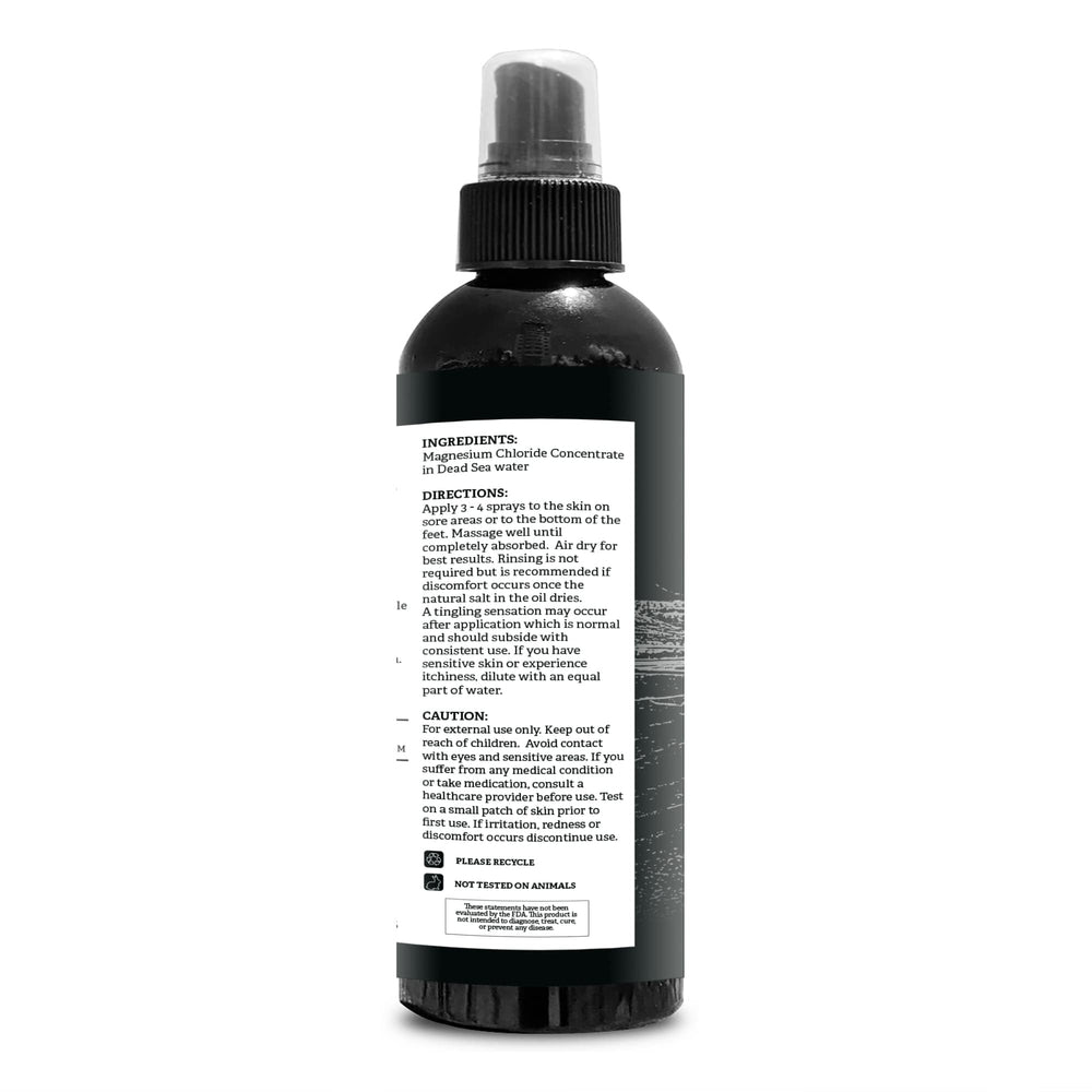 Aromasong Magnesium Spray on a clean surface, ready for daily use.