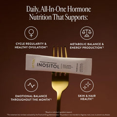 Arrae Inositol bottle front view highlighting easy at-home supplementation.