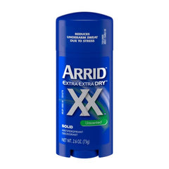 Arrid XX pack of six sticks provides steady protection at home or work.