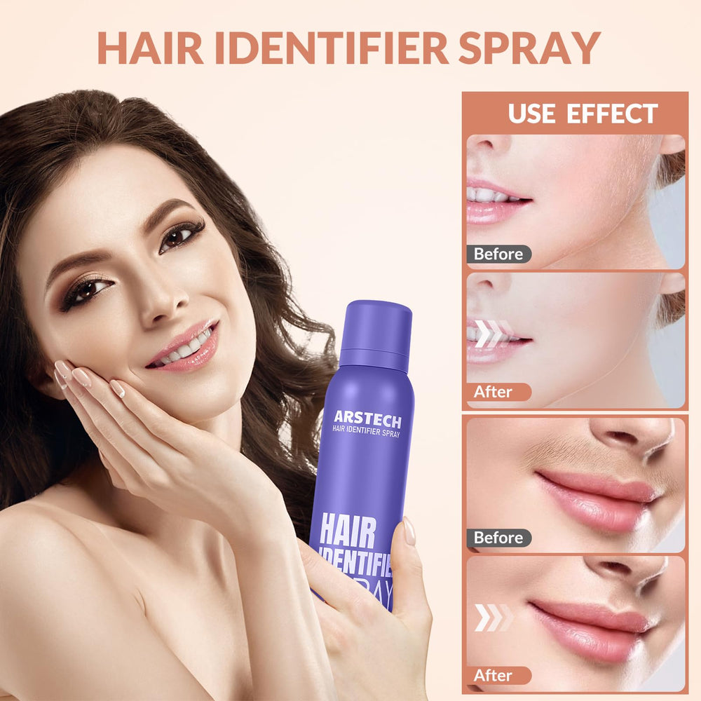 Arstech travel-ready kit neatly packed in a makeup bag for on-the-go grooming.