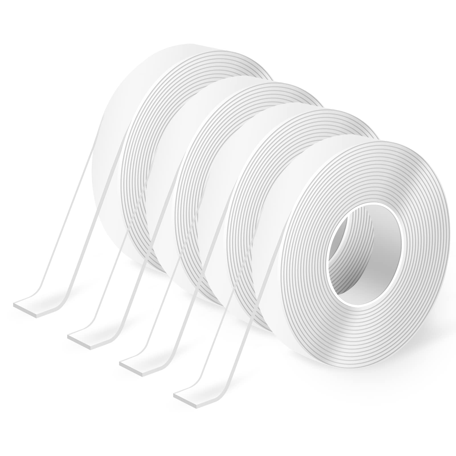 Art3d double-sided tape removable 4x10ft pack for clean mounting