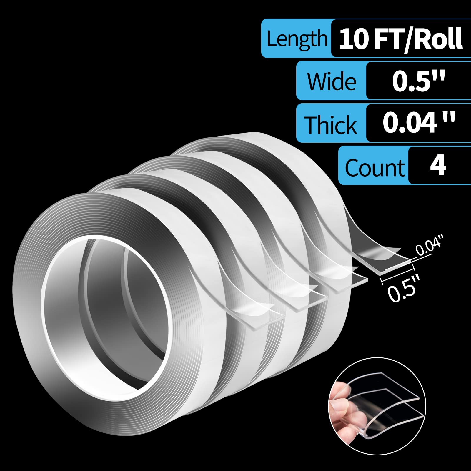 Art3d gel-acrylic adhesion provides strong hold without damage