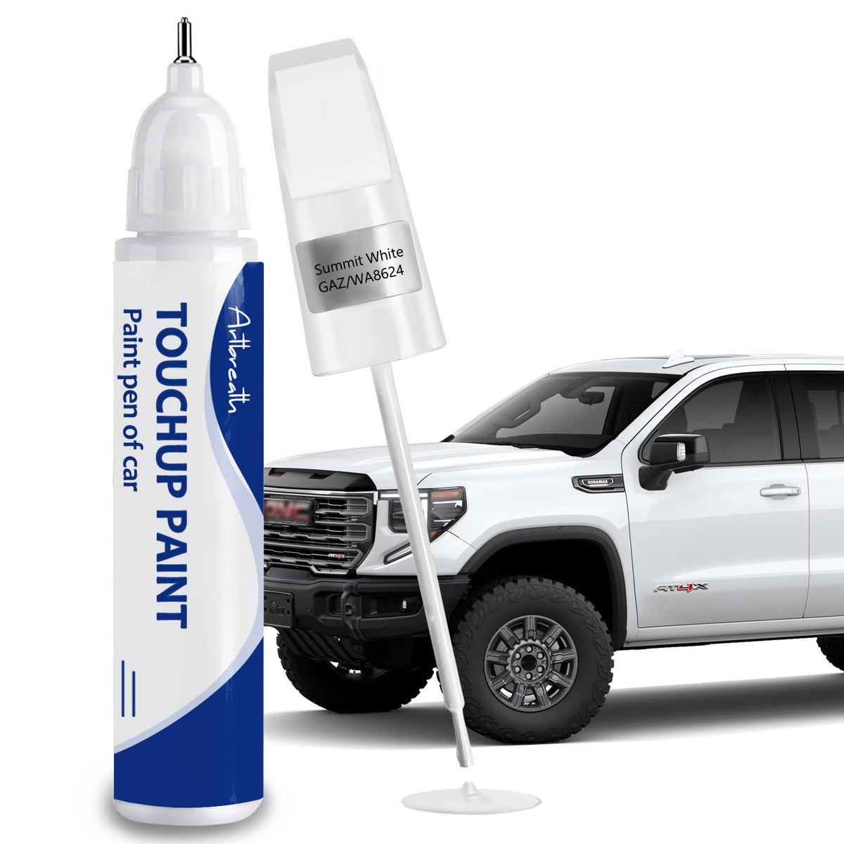 Artbreath Summit White paint-pen application for quick chip touch-ups