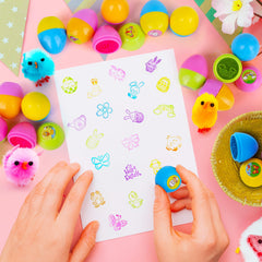 ArtCreativity Easter Egg Stampers with mix-and-match tops for creative stamping