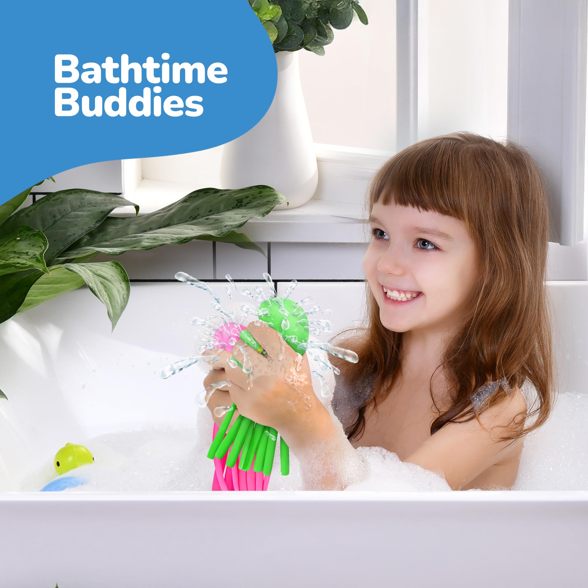 ArtCreativity octopus water ball foam interior adds buoyant feel.