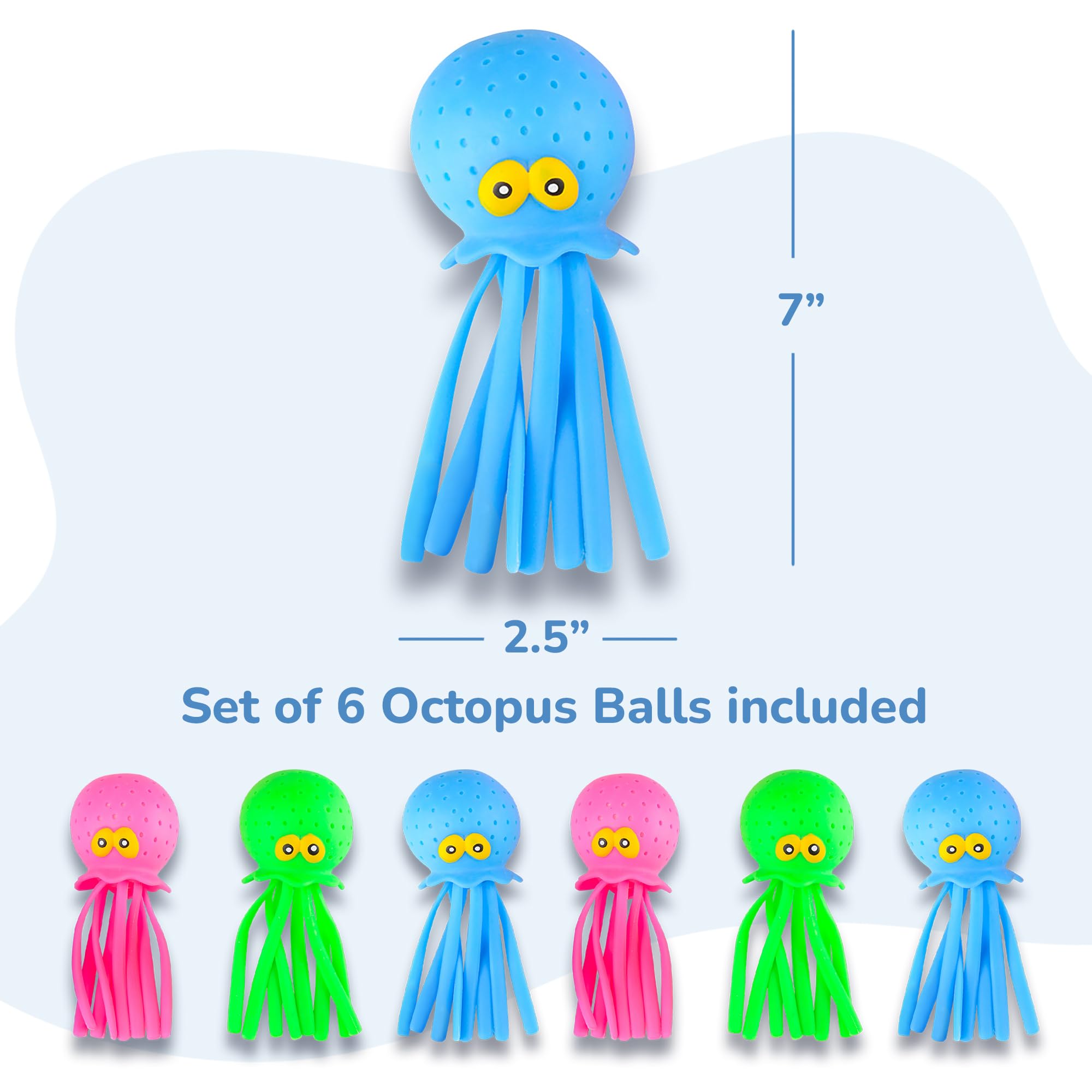 ArtCreativity octopus water ball is a versatile bath toy for kids.