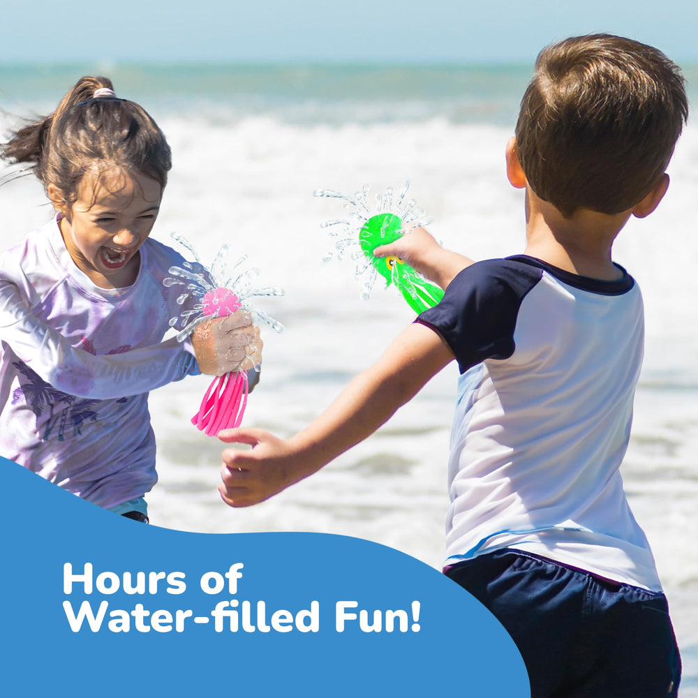 ArtCreativity octopus water ball in pool encourages safe water exploration.