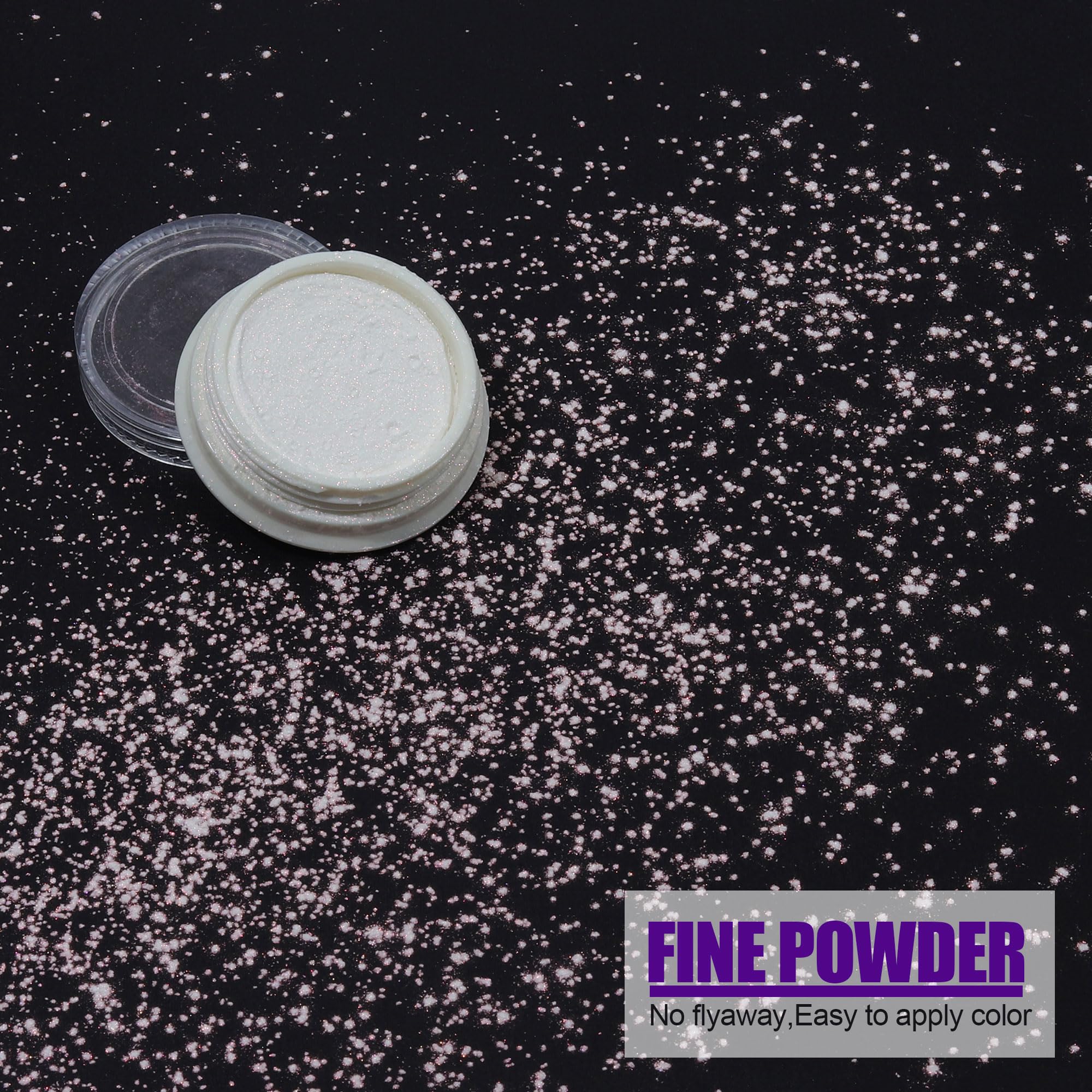 Artdone chrome powder color collection for vibrant nail art and resin crafts