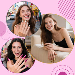 Artdone blue-chrome jar adds cool, light-reflective accents to manicures