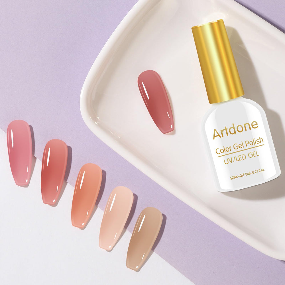 Artdone six-swatch kit versatile for daily nails and holidays