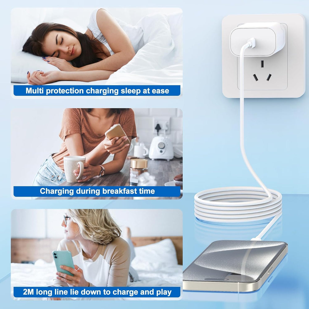 Articona compact, durable iPhone charger kit for travel and daily use