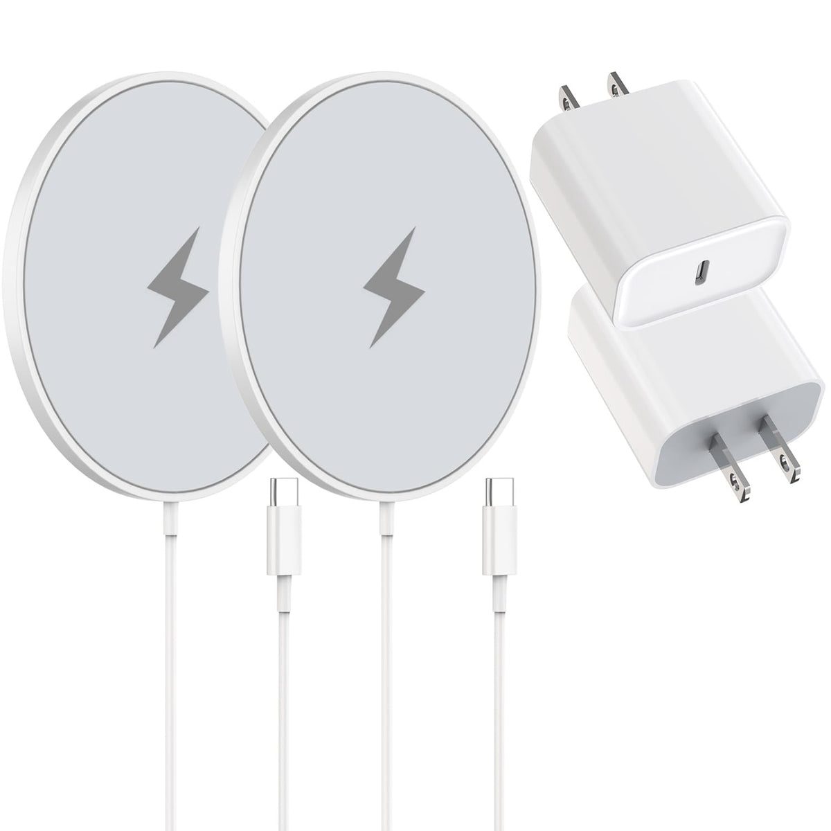 Articona Magnetic Charger on desk with iPhone 16 Pro Max for reliable charging