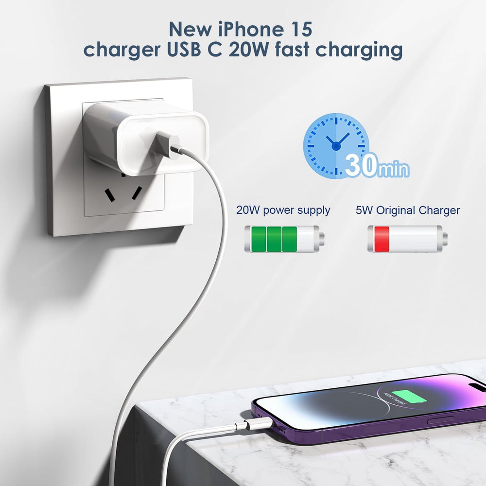 Articona USB-C to USB-C cable with copper core for durable fast charging