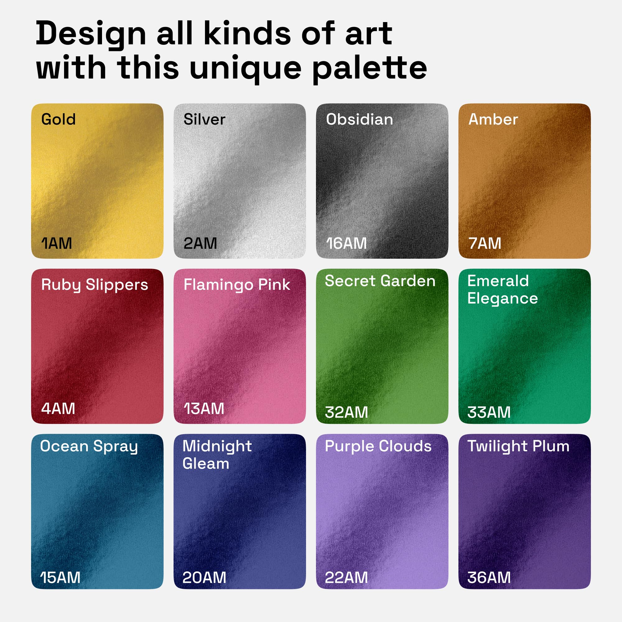 ARTISTRO 12 metallic pens used for rock painting with vibrant opaque color