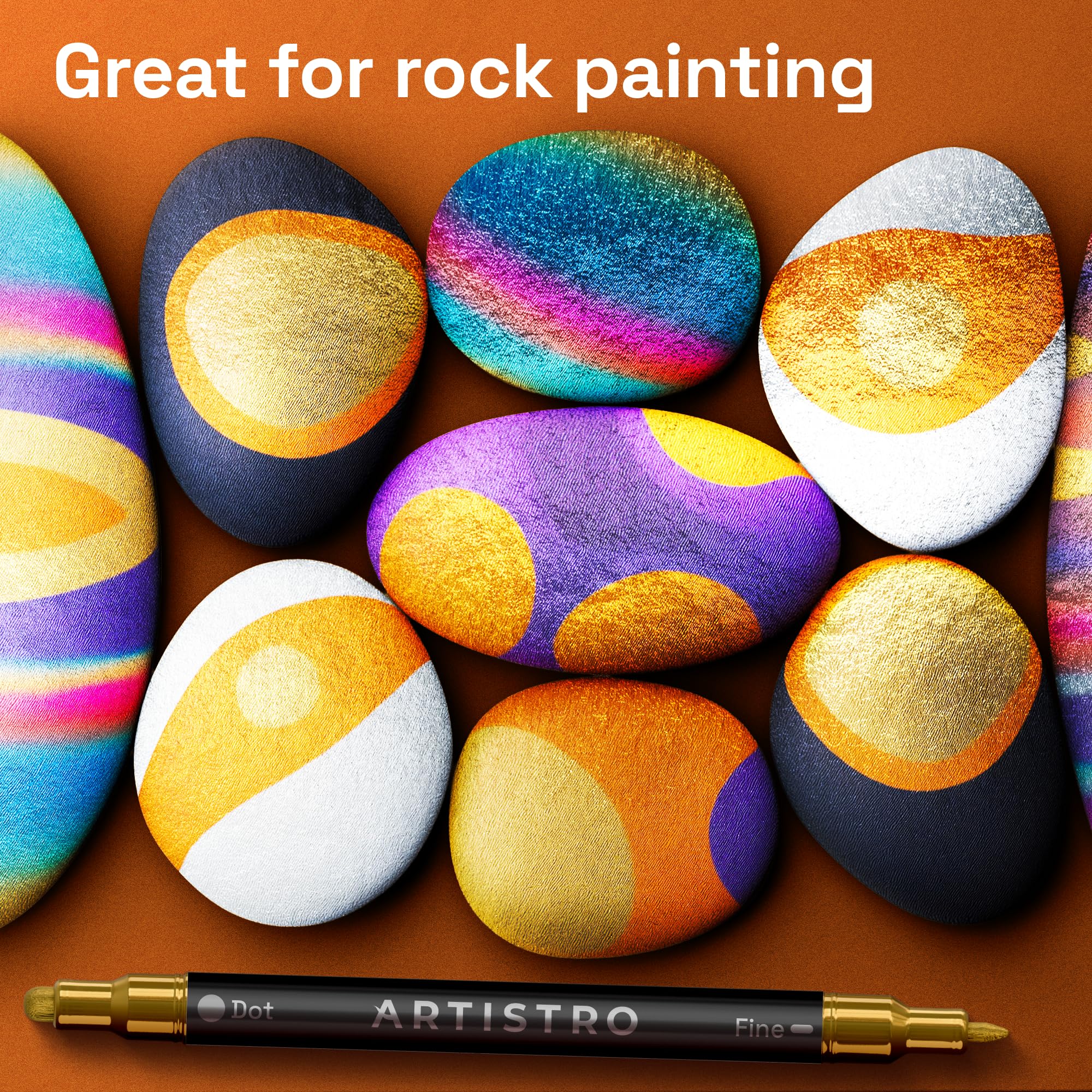 ARTISTRO 36 easter gift-friendly markers for gifts and journaling ideas.