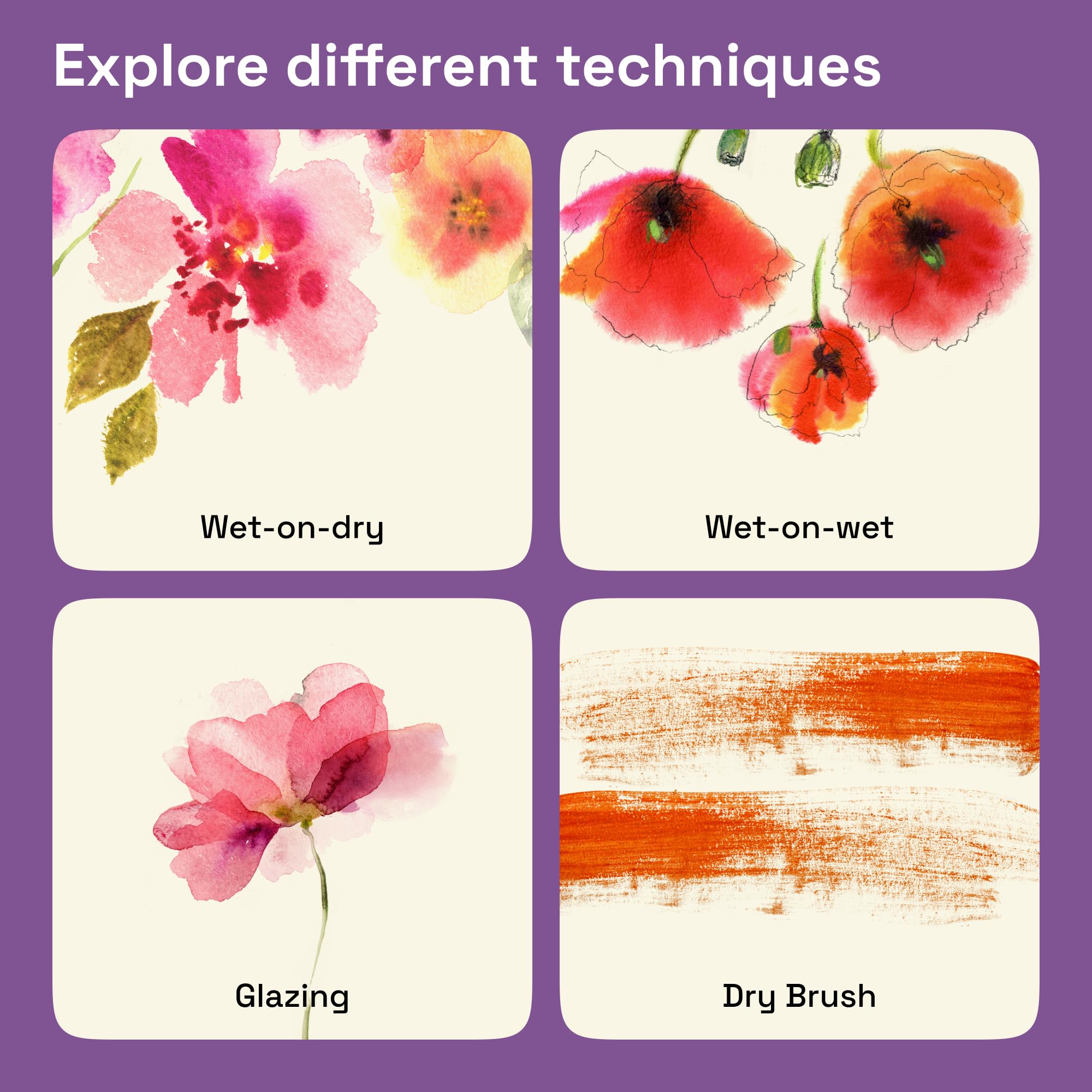 ARTISTRO elegant gift packaging signals a premium watercolor experience.