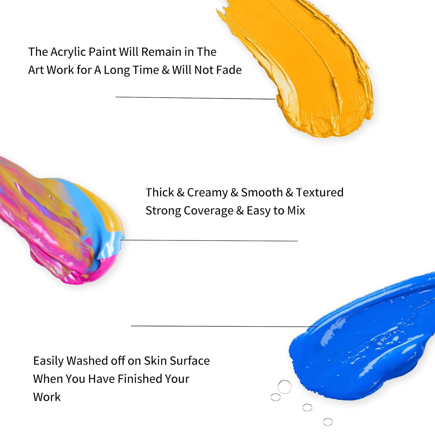 Artkey safe, non-toxic water-based paints for worry-free creative sessions