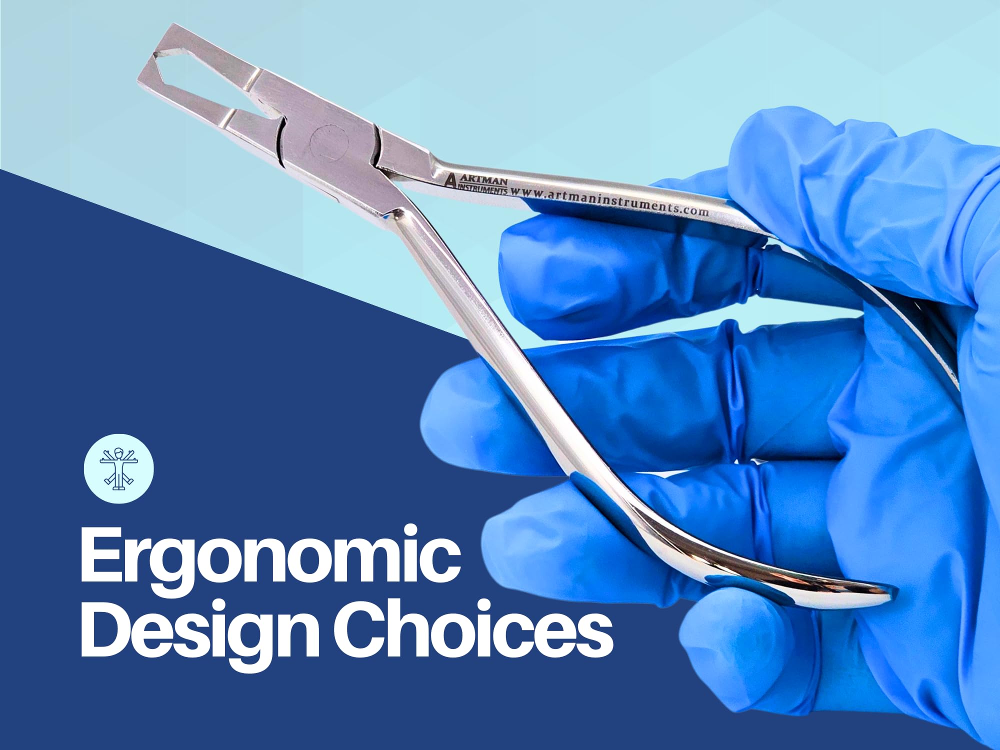 ARTMAN durable stainless steel construction ensures long-lasting performance.