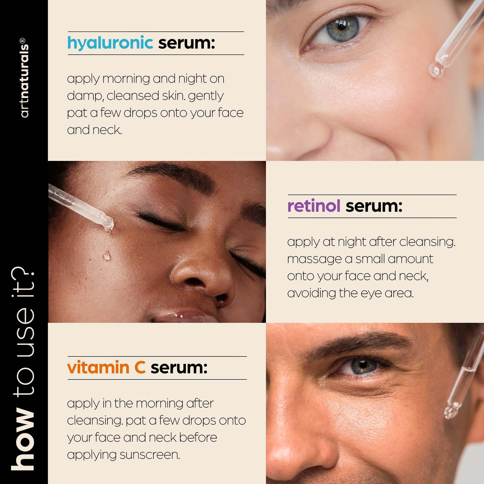 Artnaturals Anti-Aging Set packaging shown as gift-ready