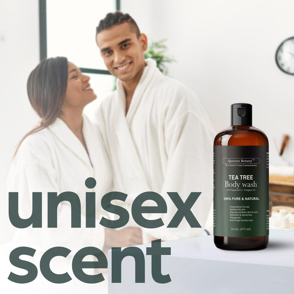 Shower scene with Artnaturals bottle emphasizes anti-fungal freshness for feet.